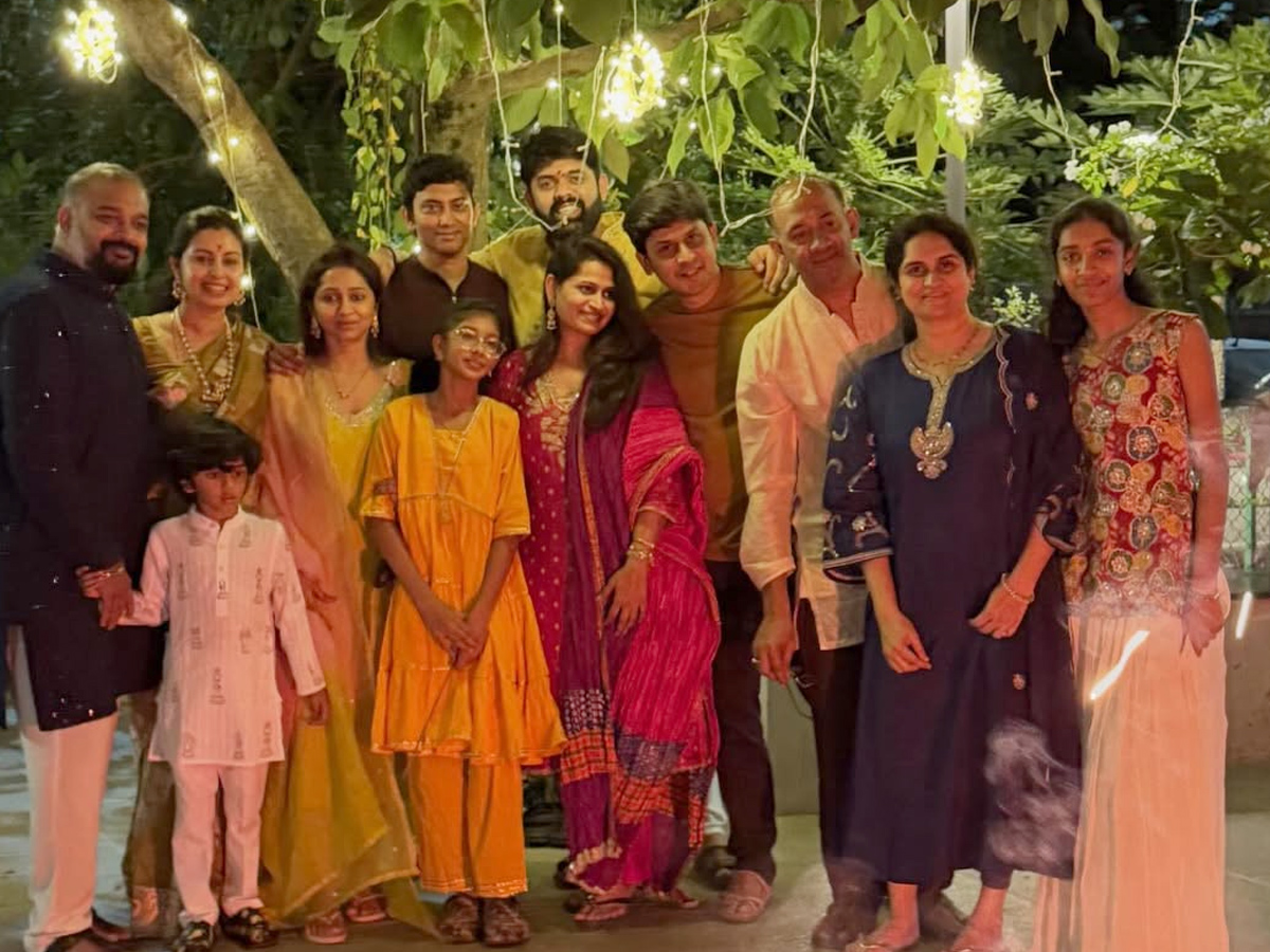 Actress Abhinaya Celebrates First Diwali with Family Photos6