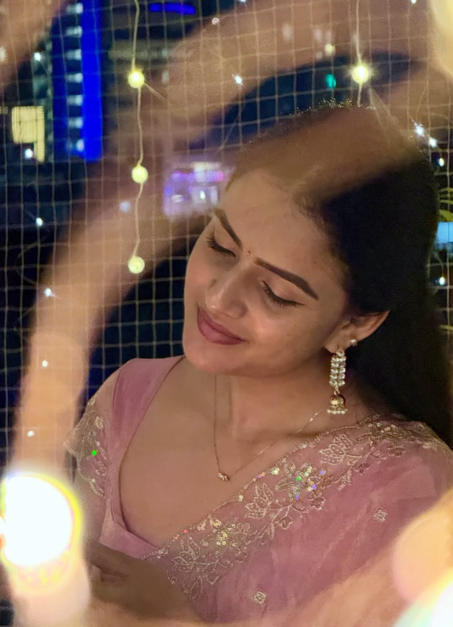 Baby movie heroine Vaishnavi Chaitanya, Deepika Pilli during Diwali celebrations.. Photos3
