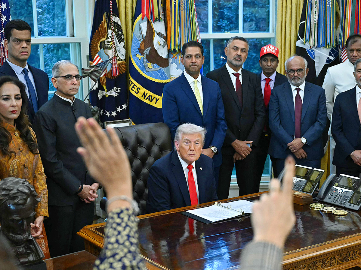 Diwali celebration in the Oval Office at the White House15
