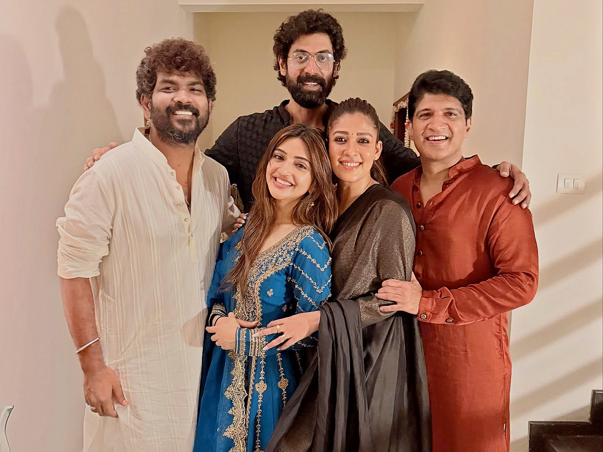 Nayanthara Diwali Celebration In Chiranjeevi House Hyderabad13