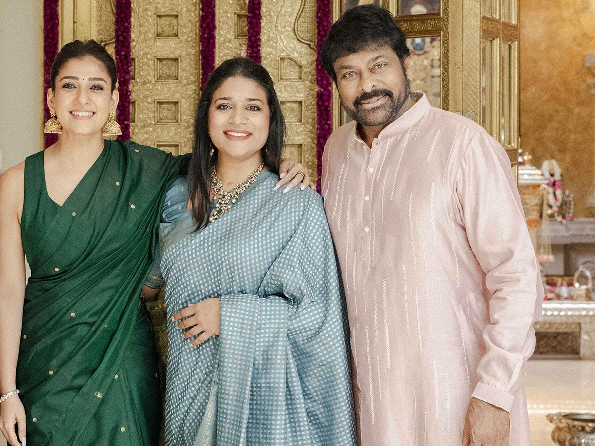 Nayanthara Diwali Celebration In Chiranjeevi House Hyderabad2
