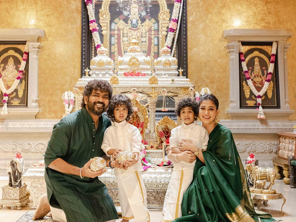 Nayanthara Diwali Celebration In Chiranjeevi House Hyderabad3