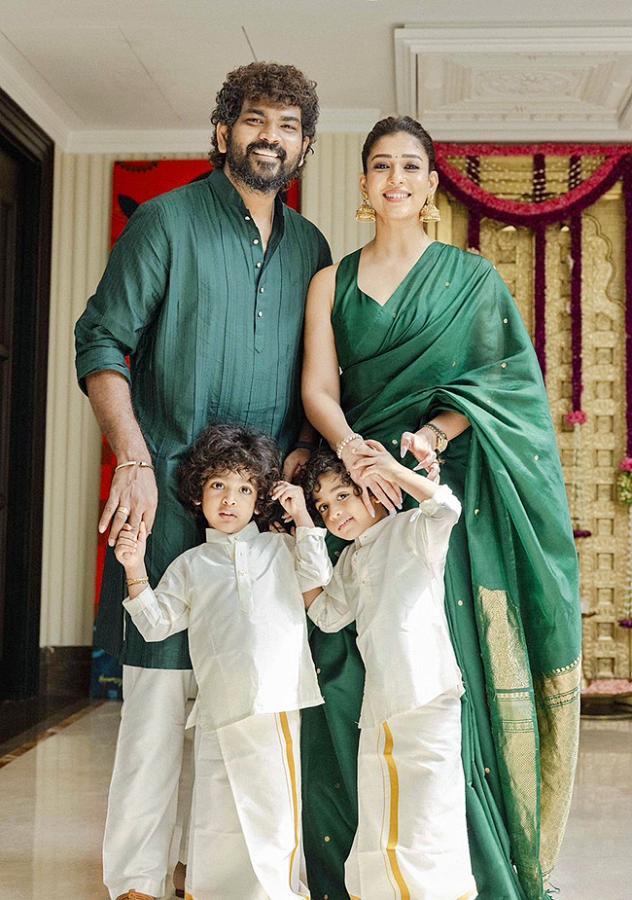 Nayanthara Diwali Celebration In Chiranjeevi House Hyderabad7