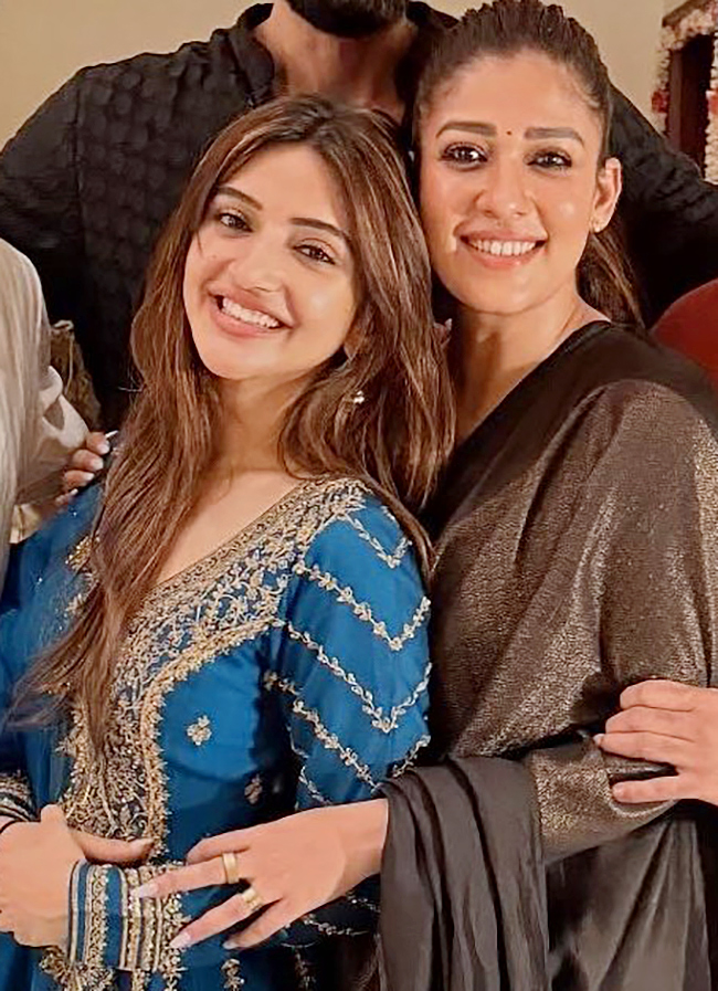 Nayanthara Diwali Celebration In Chiranjeevi House Hyderabad9