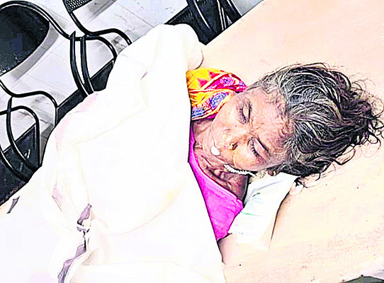 పాముకాటుతో వృద్ధురాలి మృతి 1