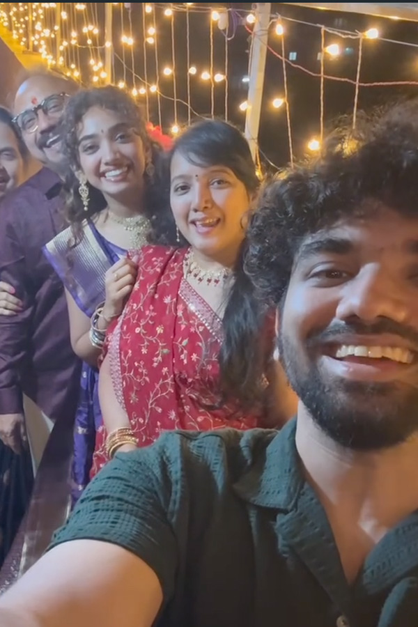 Saanve Megghana Diwali Celebrations Photos10