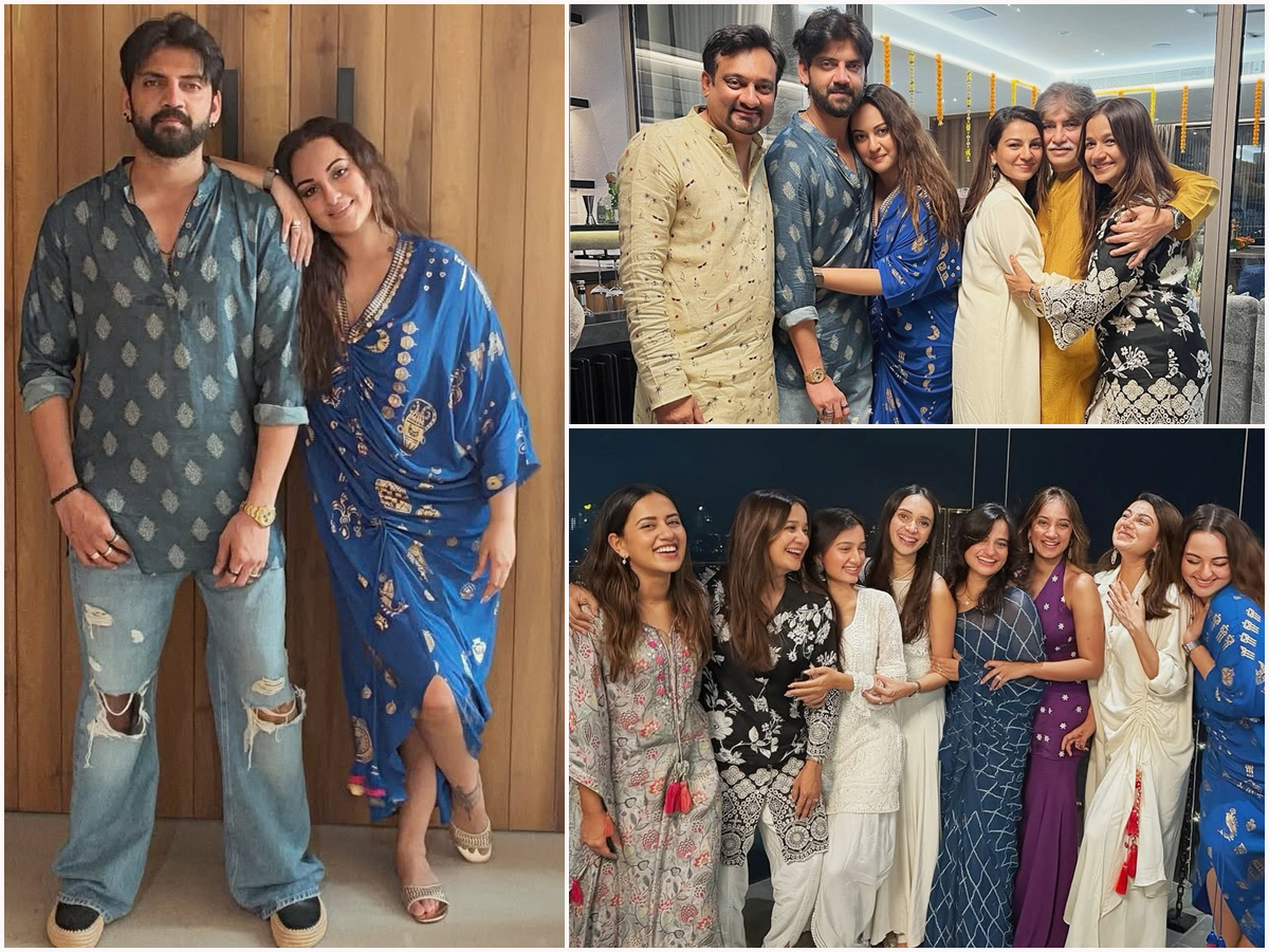 Sonakshi Sinha First Diwali In Her New Home Photos1