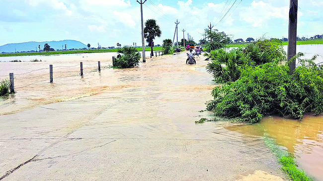 పొంగుతున్న వాగులు 1