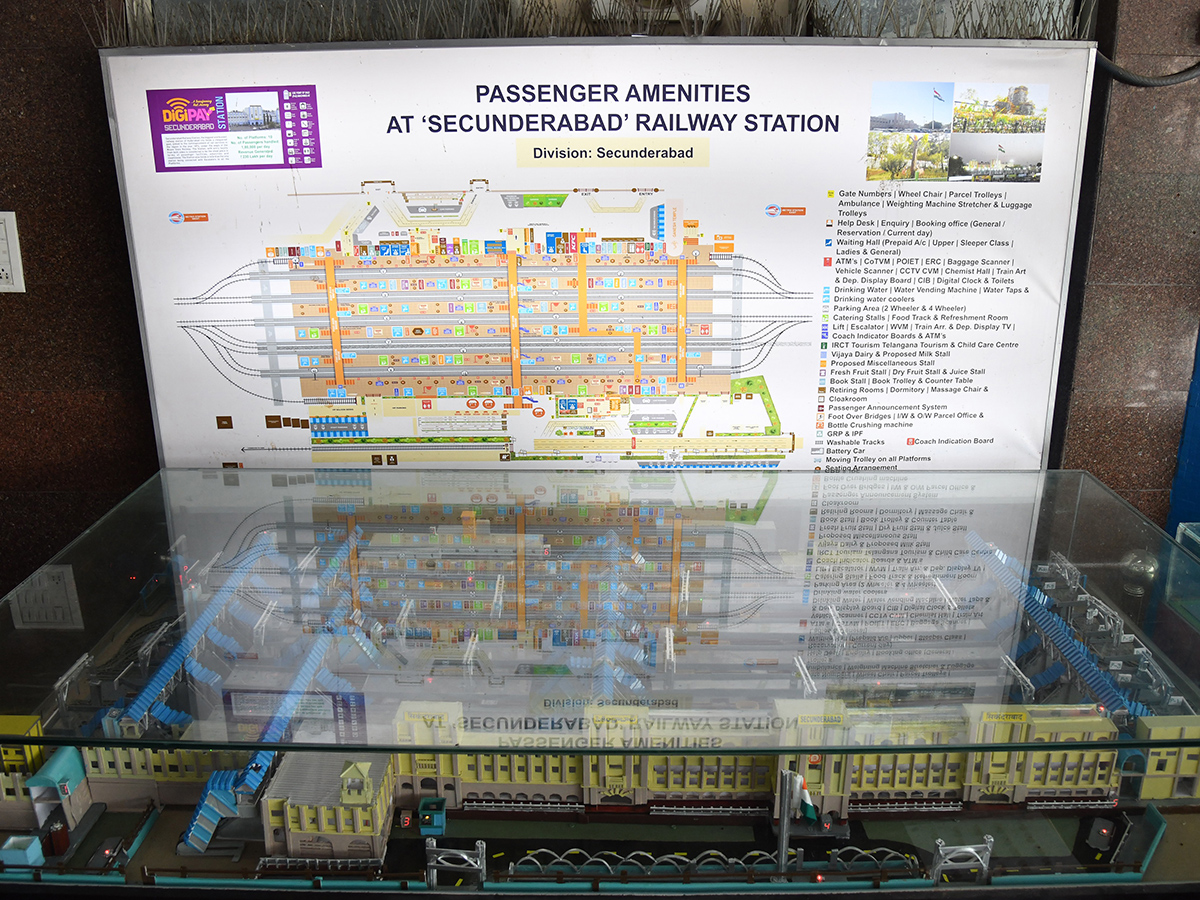 Secunderabad railway station redevelopment works photos3