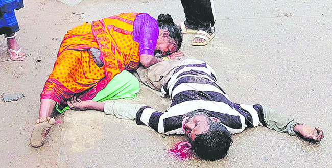 హైదర్షాకోట్లో హిట్ అండ్ రన్ 
1