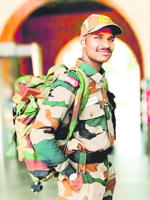 అనారోగ్యంతో యువ సైనికుడు మృతి 1