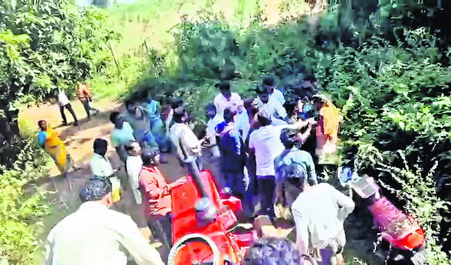 కిన్నెరసాని  జలాశయానికి వరద2