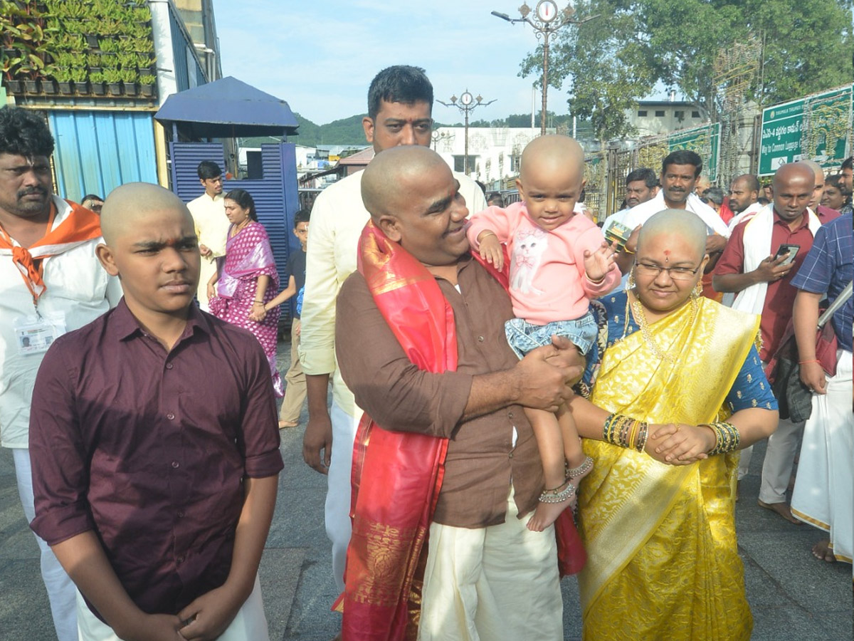 Hero Sudheer Babu And Balagam Director Venu Visits Tirumala Temple PHotos7