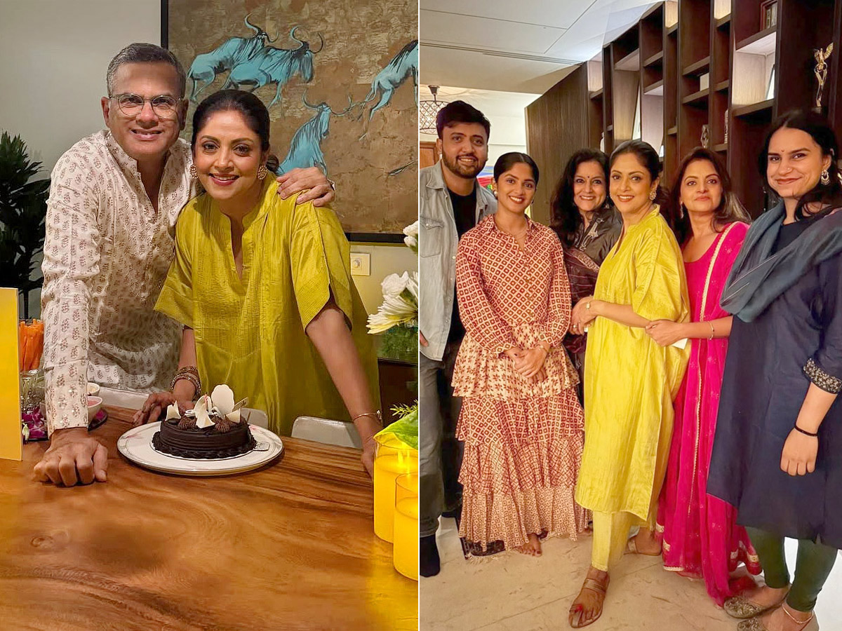 senior Actress Nadhiya enjoys a warm birthday celebration with her family Photos1