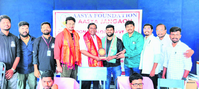 ఆసియా ఫౌండేషన్  ఆధ్వర్యంలో రక్తదాన శిబిరం2