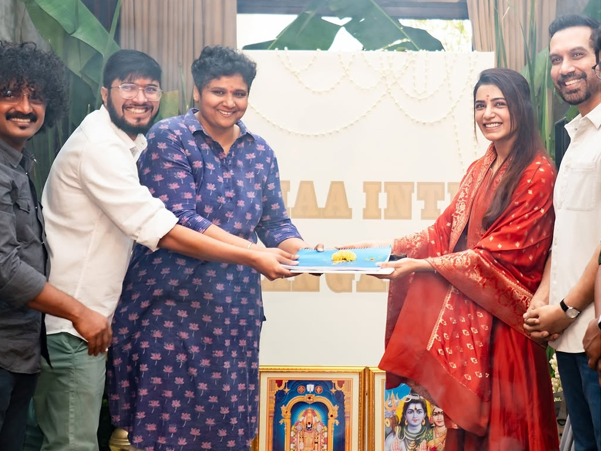 Samantha's Maa Inti Bangaram Goes On Floor; See Photos15