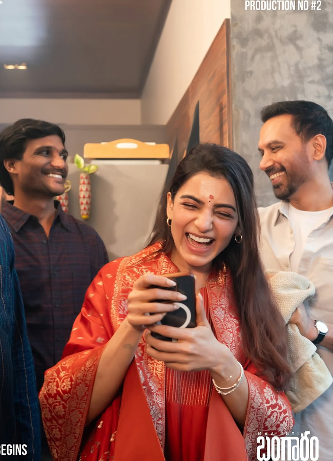 Samantha's Maa Inti Bangaram Goes On Floor; See Photos7