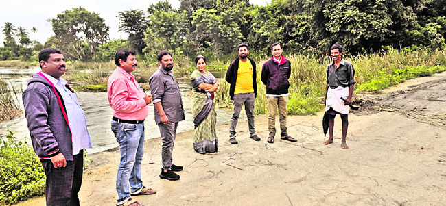 నిండిన నిమ్మనపల్లె బాహుదా ప్రాజెక్టు1