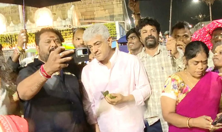 Actor Ajith Kumar Visited Tirumala Temple PHotos3
