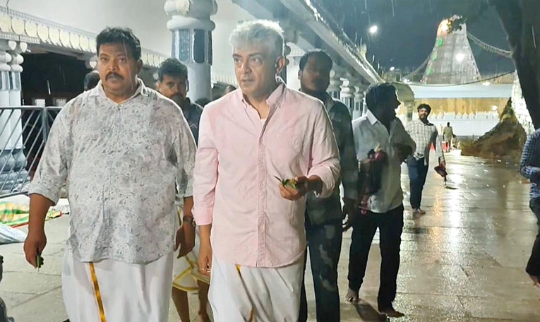 Actor Ajith Kumar Visited Tirumala Temple PHotos7