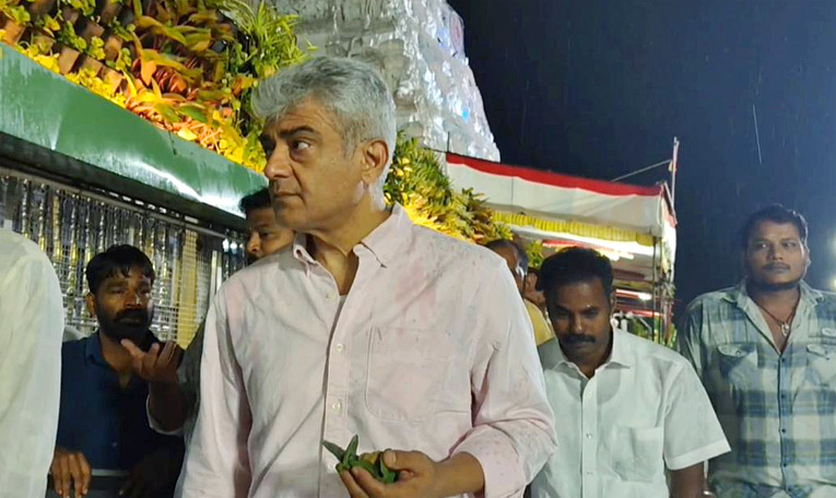 Actor Ajith Kumar Visited Tirumala Temple PHotos8