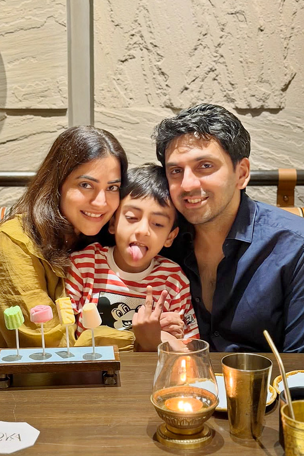 Actress Nisha Agarwal son Birthday celebrations Photos3