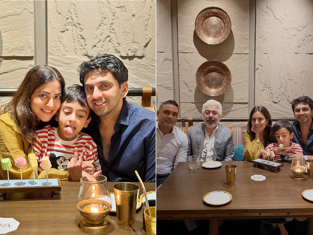 Actress Nisha Agarwal son Birthday celebrations Photos1