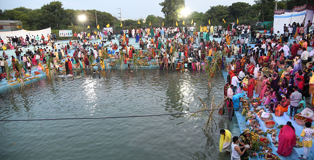Chhath Puja 2025 in Hyderabad 10