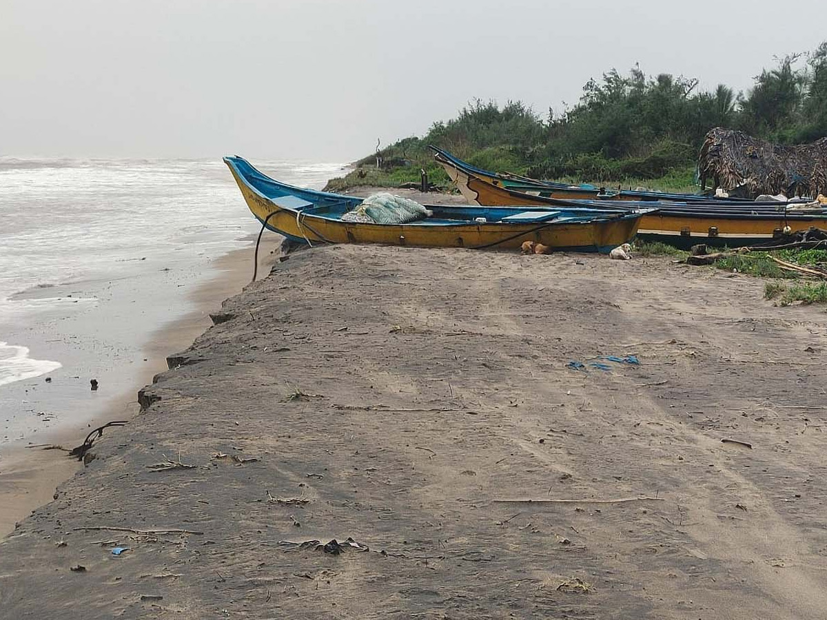 Cyclone Montha Slams AP Coast Photos14