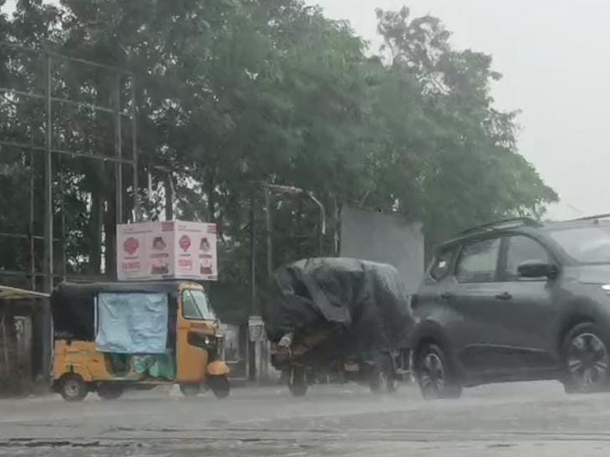 Cyclone Montha Slams AP Coast Photos24