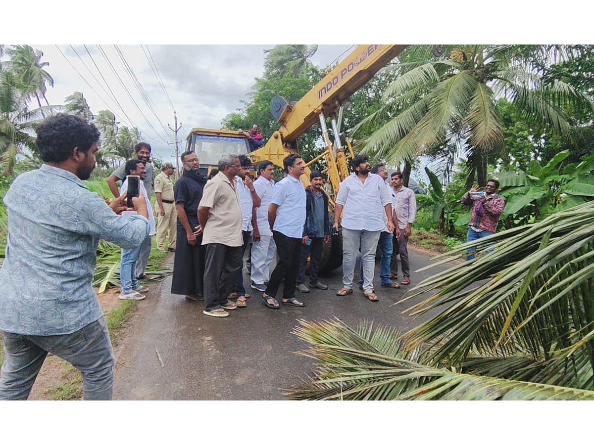 Cyclone Montha Slams AP Coast Photos31