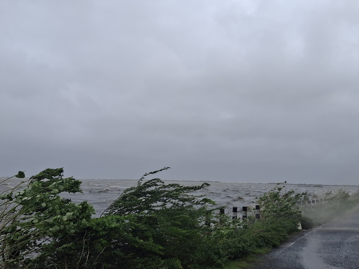 Cyclone Montha Slams AP Coast Photos7
