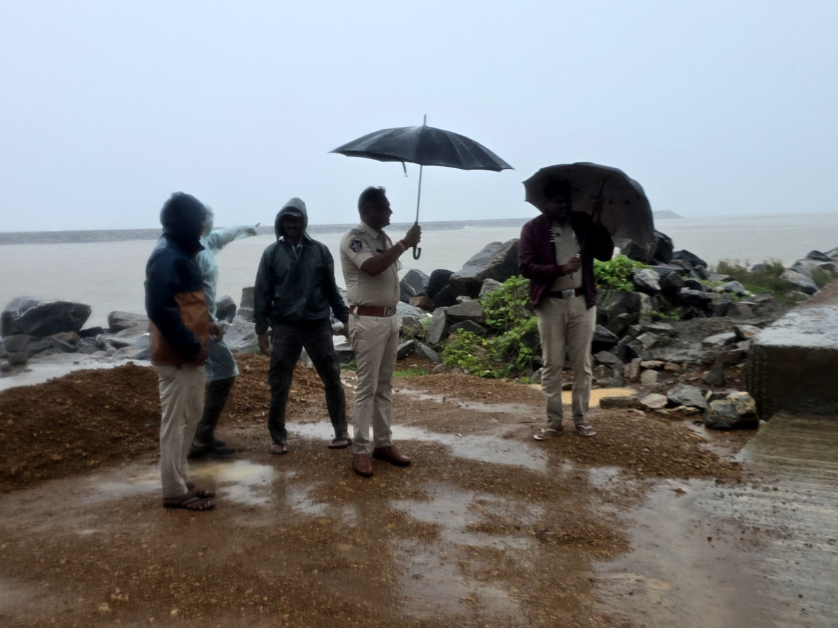 Cyclone Montha Slams AP Coast Photos47