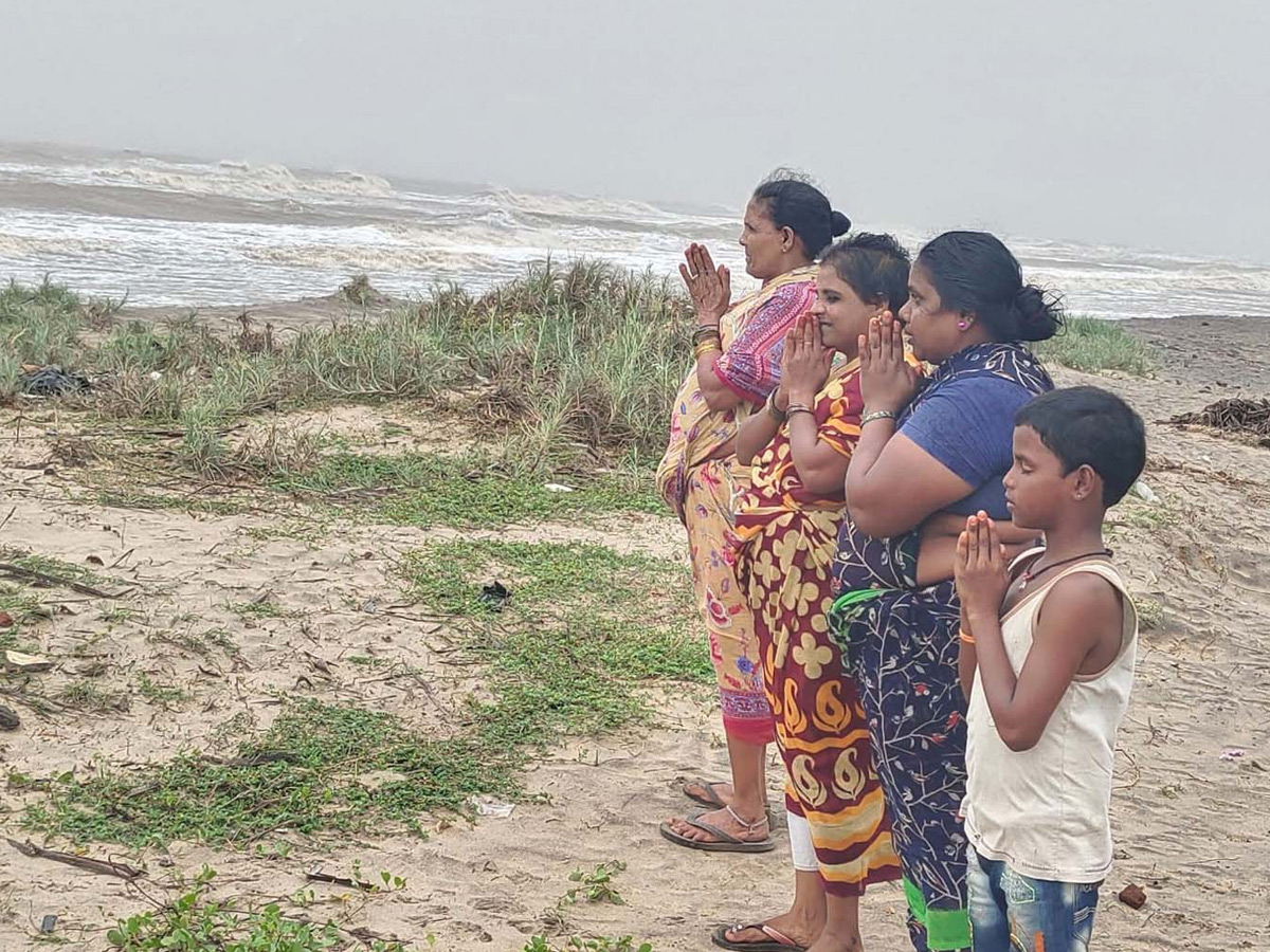 Cyclone Montha Slams AP Coast Photos13