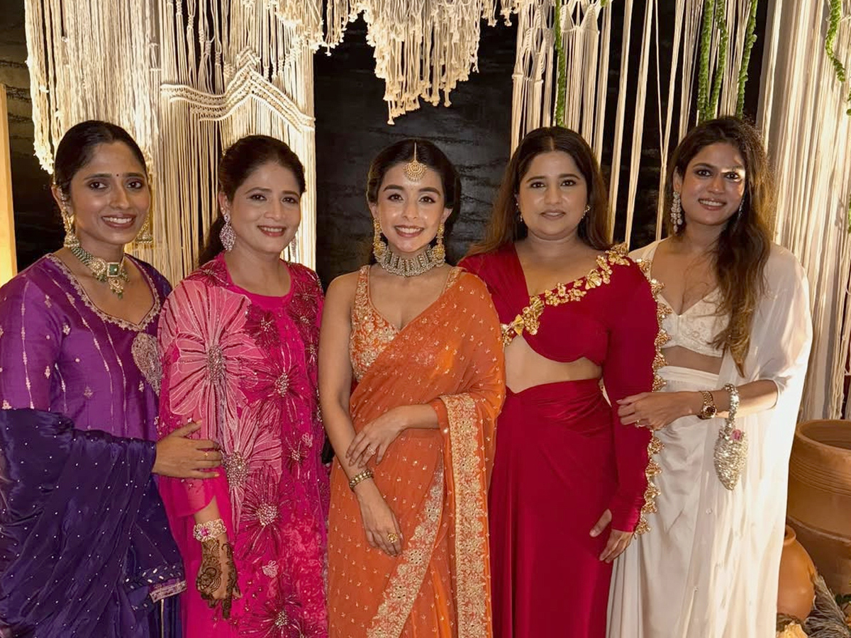 producer Dil Raju Brother Daughter Keerthana Pre wedding Celebrations Photos7