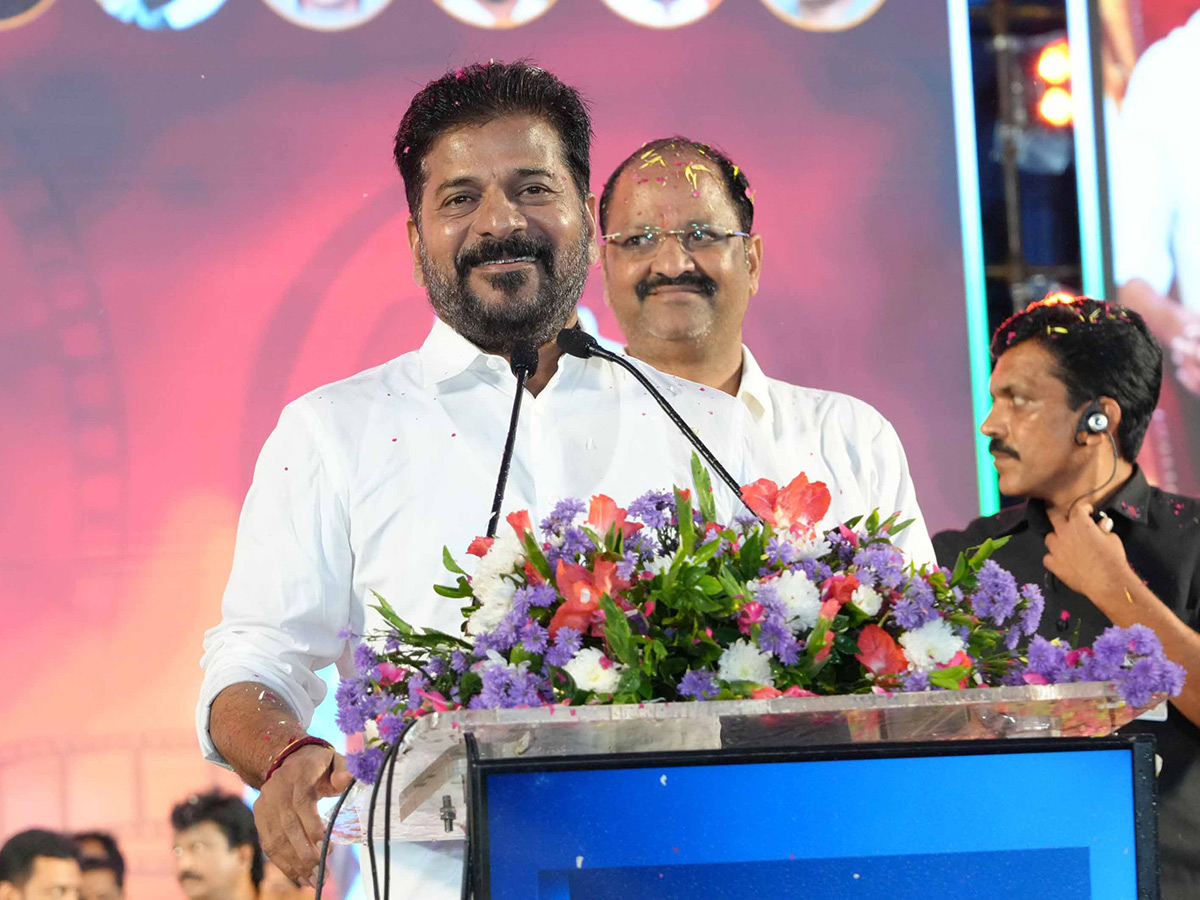CM Revanth Reddy Sensational Comments Cine Workers Meeting at Yousufguda11