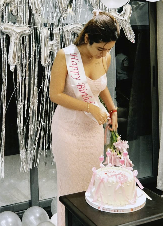 Heroine Priya Varrier's birthday celebration (Photos)7