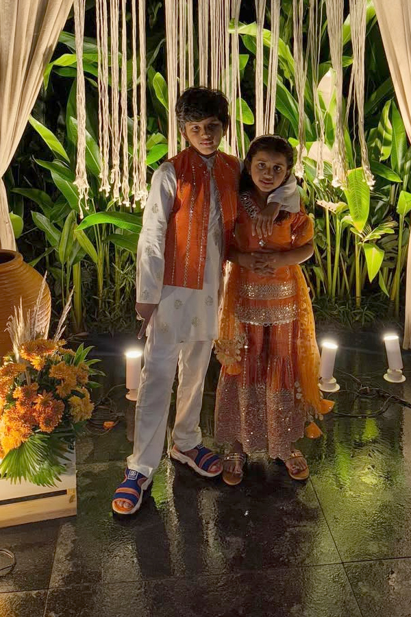 producer Dil Raju Brother Daughter Keerthana Pre wedding Celebrations Photos13