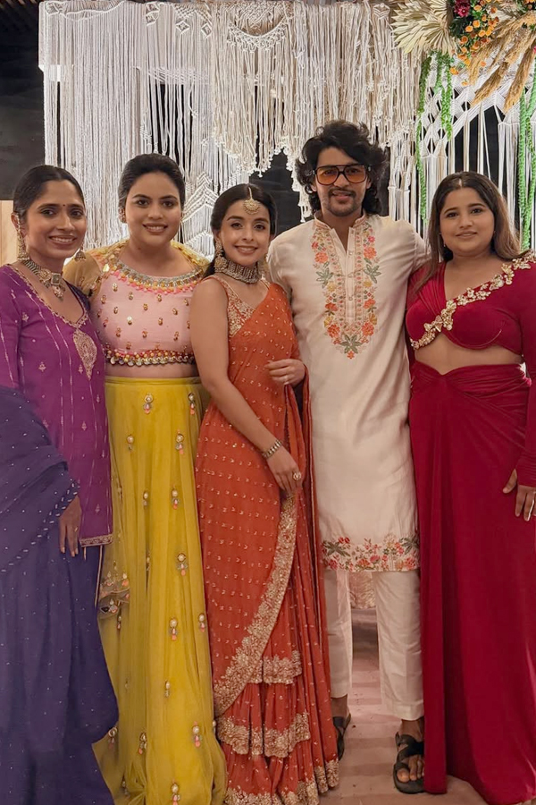 producer Dil Raju Brother Daughter Keerthana Pre wedding Celebrations Photos2