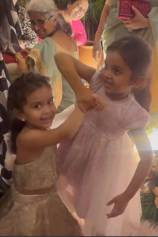 producer Dil Raju Brother Daughter Keerthana Pre wedding Celebrations Photos5