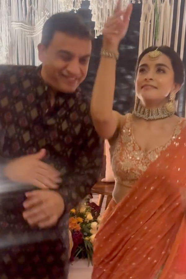 producer Dil Raju Brother Daughter Keerthana Pre wedding Celebrations Photos8