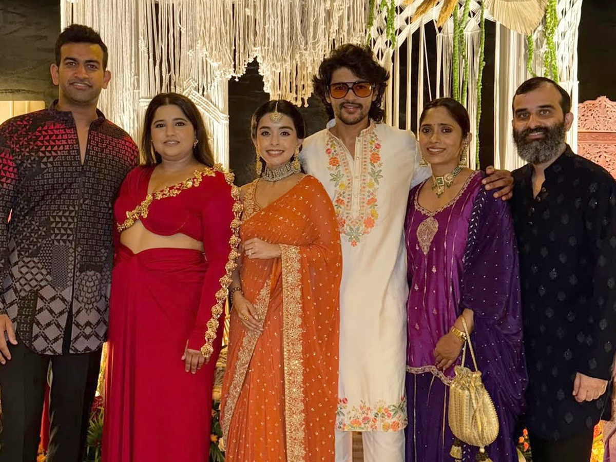 producer Dil Raju Brother Daughter Keerthana Pre wedding Celebrations Photos9