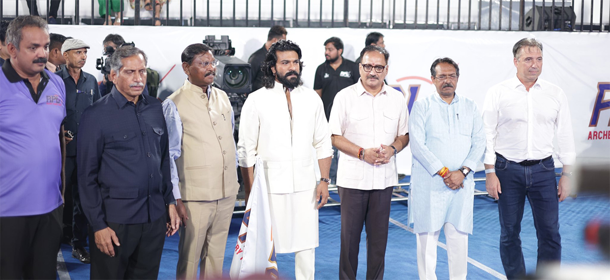 Ram Charan Launch Archery Premier League On Dussehra Photos12
