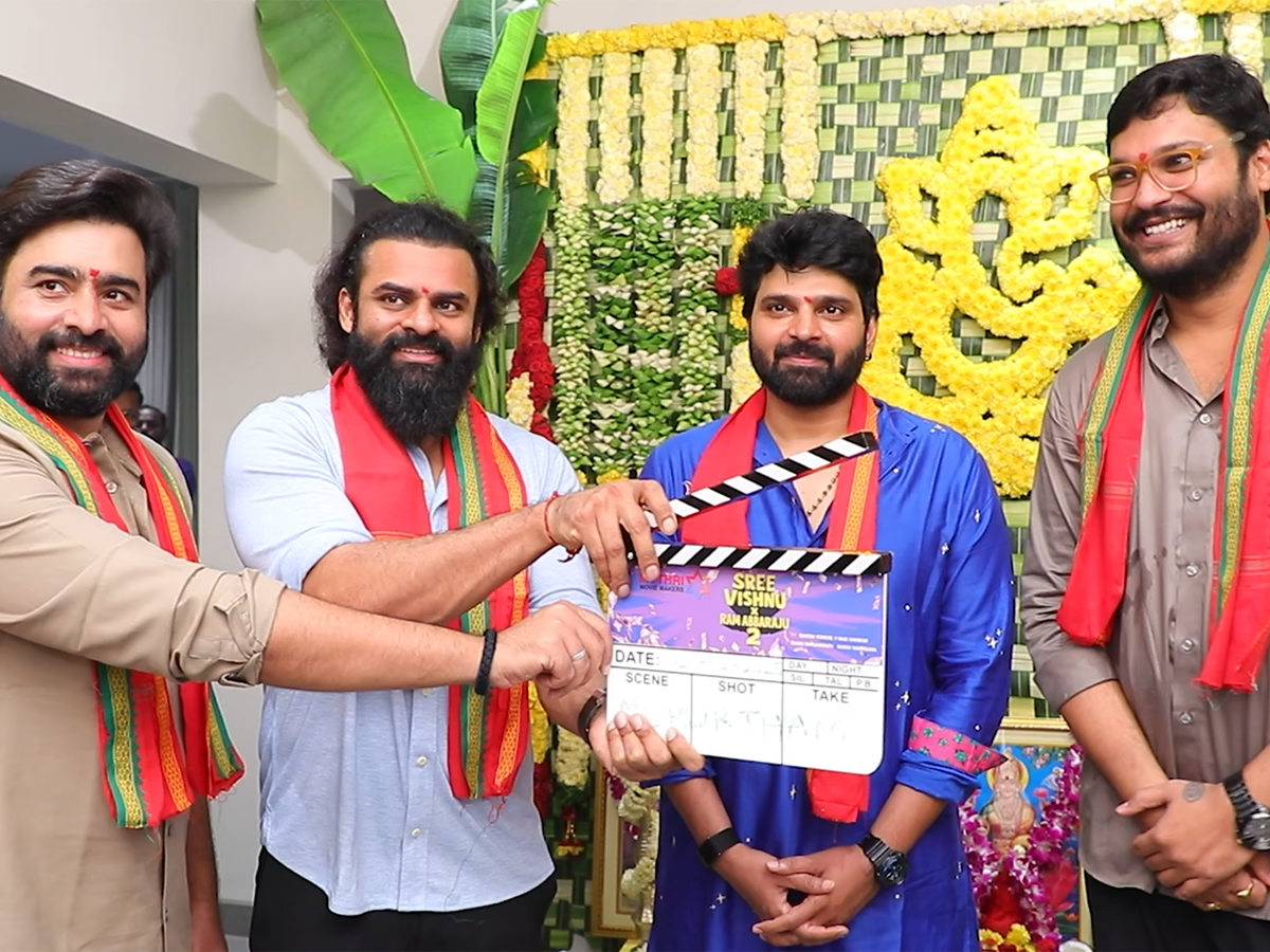 Sree Vishnu New Movie Launched at Dussehra 20251