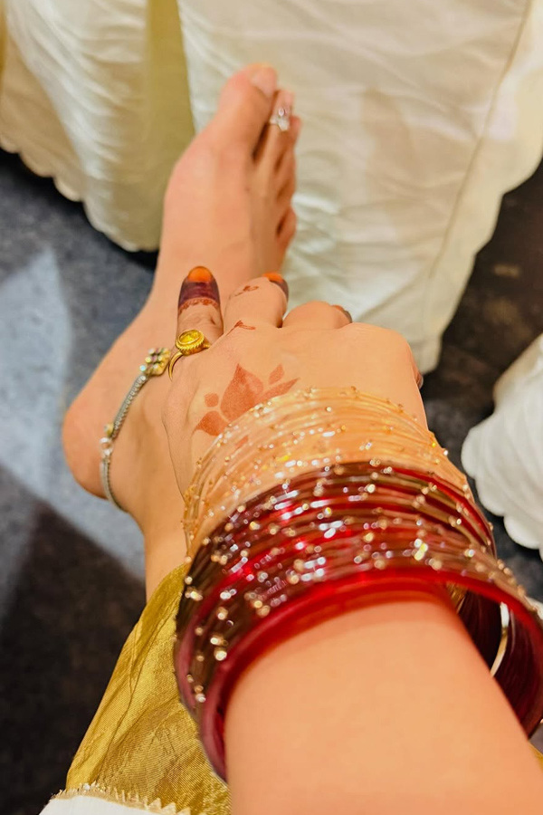 Anchor Anasuya Bharadwaj Enjoys At Her cousin sister Daughters wedding Photos17