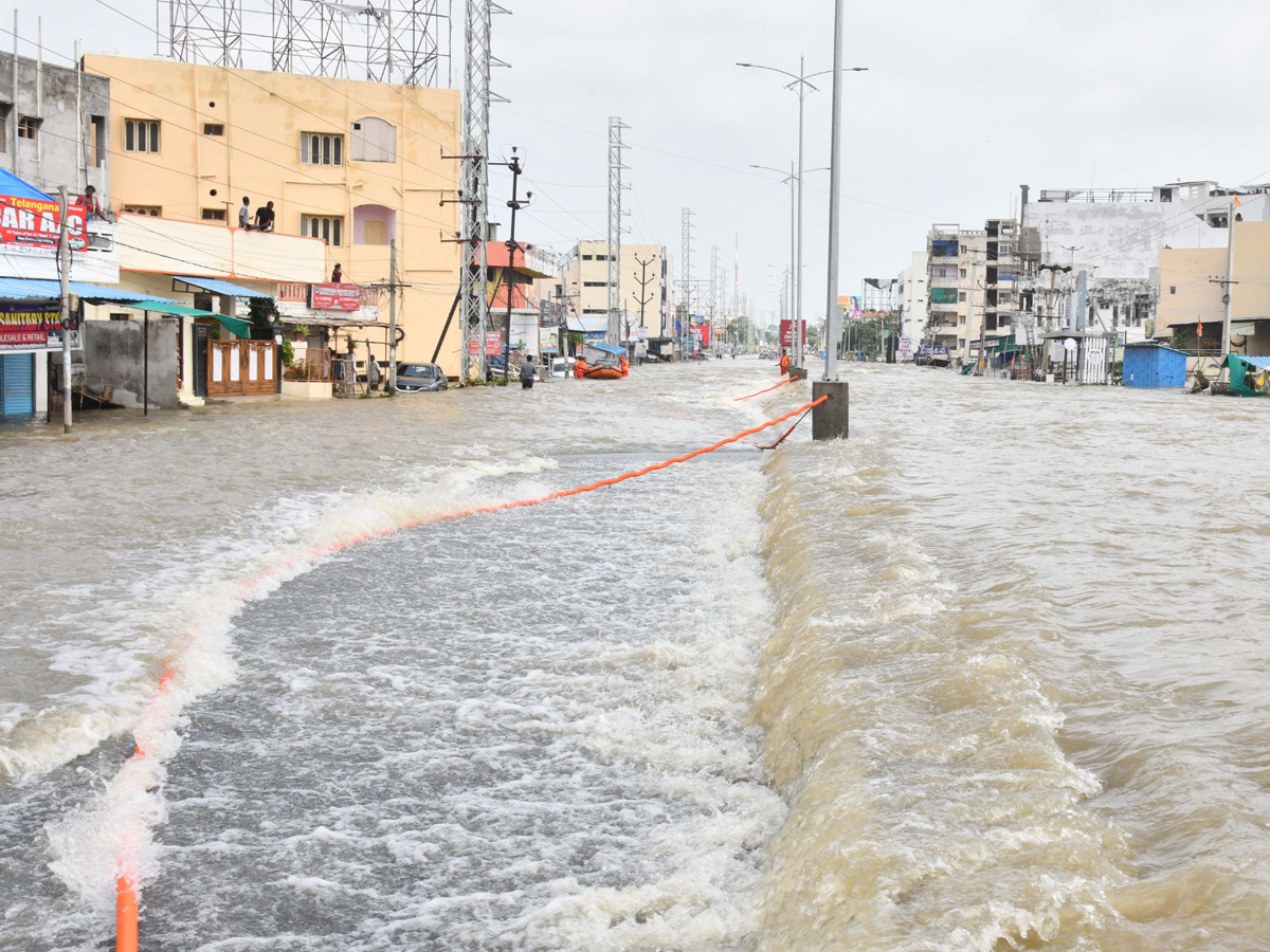Cyclone Montha Effect : Heavy Floods In Warangal Photos14