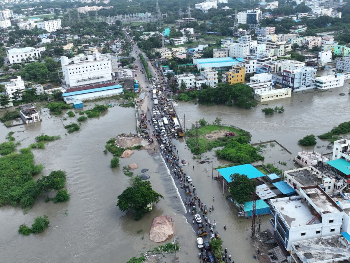 Cyclone Montha Effect : Heavy Floods In Warangal Photos30