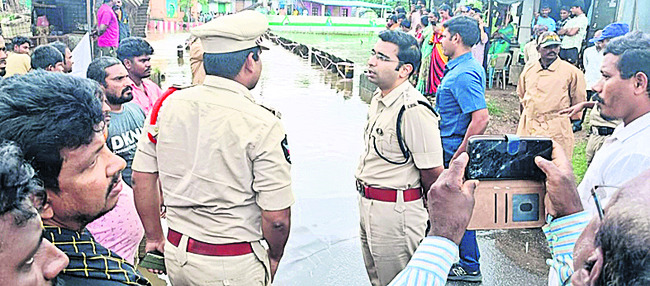 నీట మునిగిన చూచుకొండ–గణపర్తి బ్రిడ్జి 1