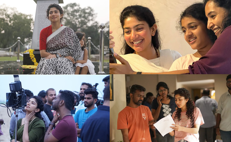 Actress Sai Pallavi Amaran Movie Memories Photos1