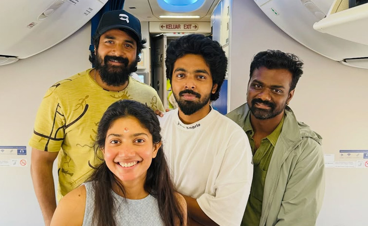 Actress Sai Pallavi Amaran Movie Memories Photos4